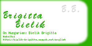 brigitta bielik business card